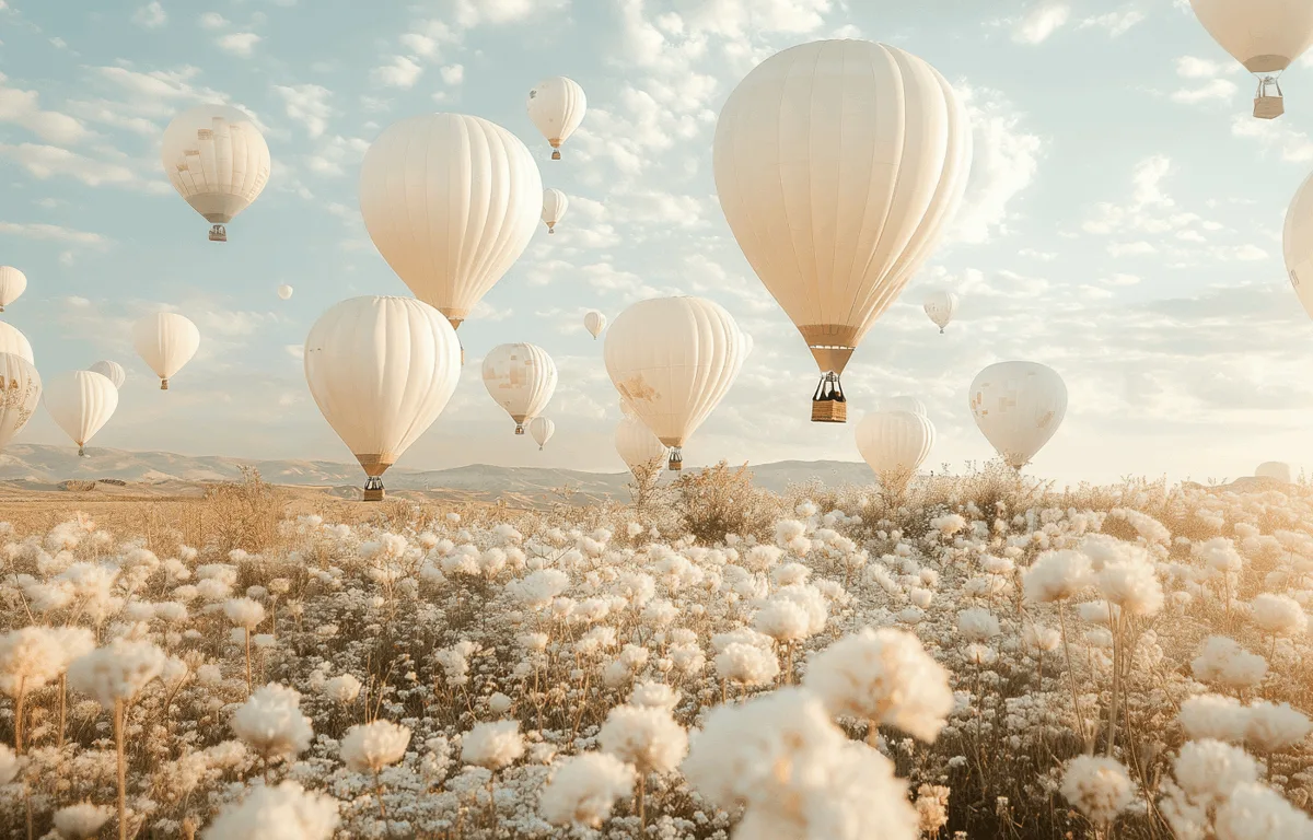 veropalazzo photo of white and creamy hot air balloons some o 4d765318 c1a4 40c4 a0db a00859b43f69 0