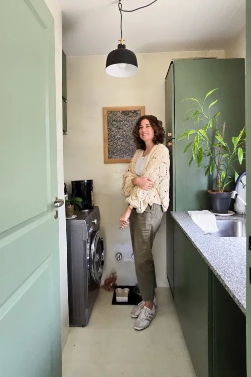 Un nuevo lavadero reciclando un baño con poco uso