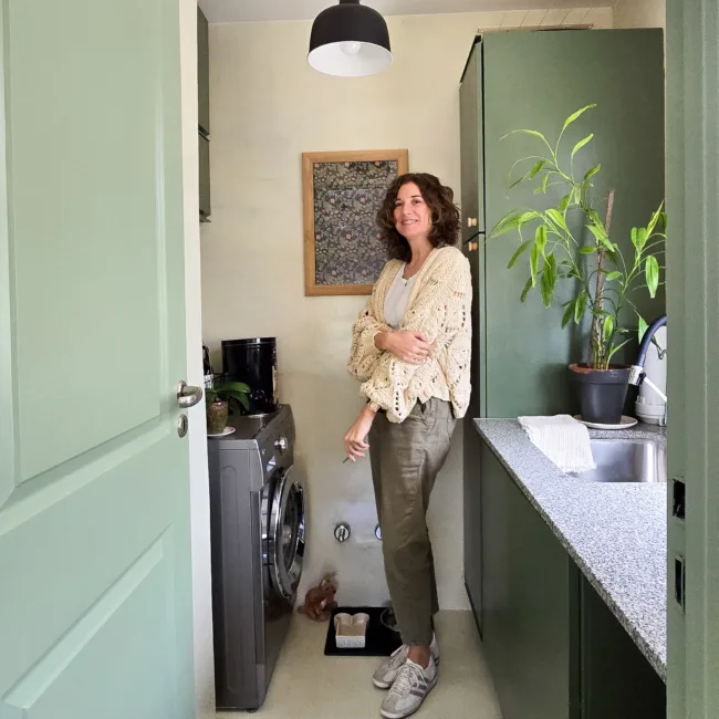 Un nuevo lavadero reciclando un baño con poco uso